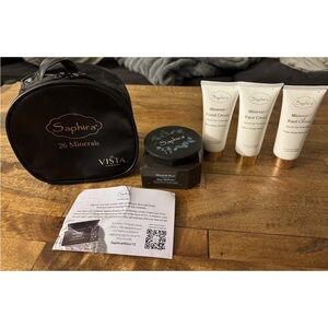 Saphira Dead Sea Mineral Spa Set Hair Skin Care Mud Face Hand Foot Cream